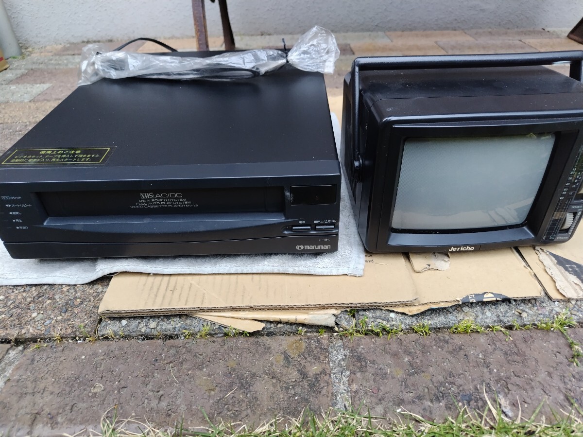 ビデオデッキ＋テレビセット、（東芝 D-VHSビデオデッキ SD-B600