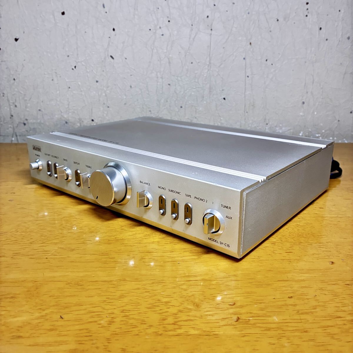 Aurex オーレックス 東芝 SB-130 ステレオアンプの落札情報詳細