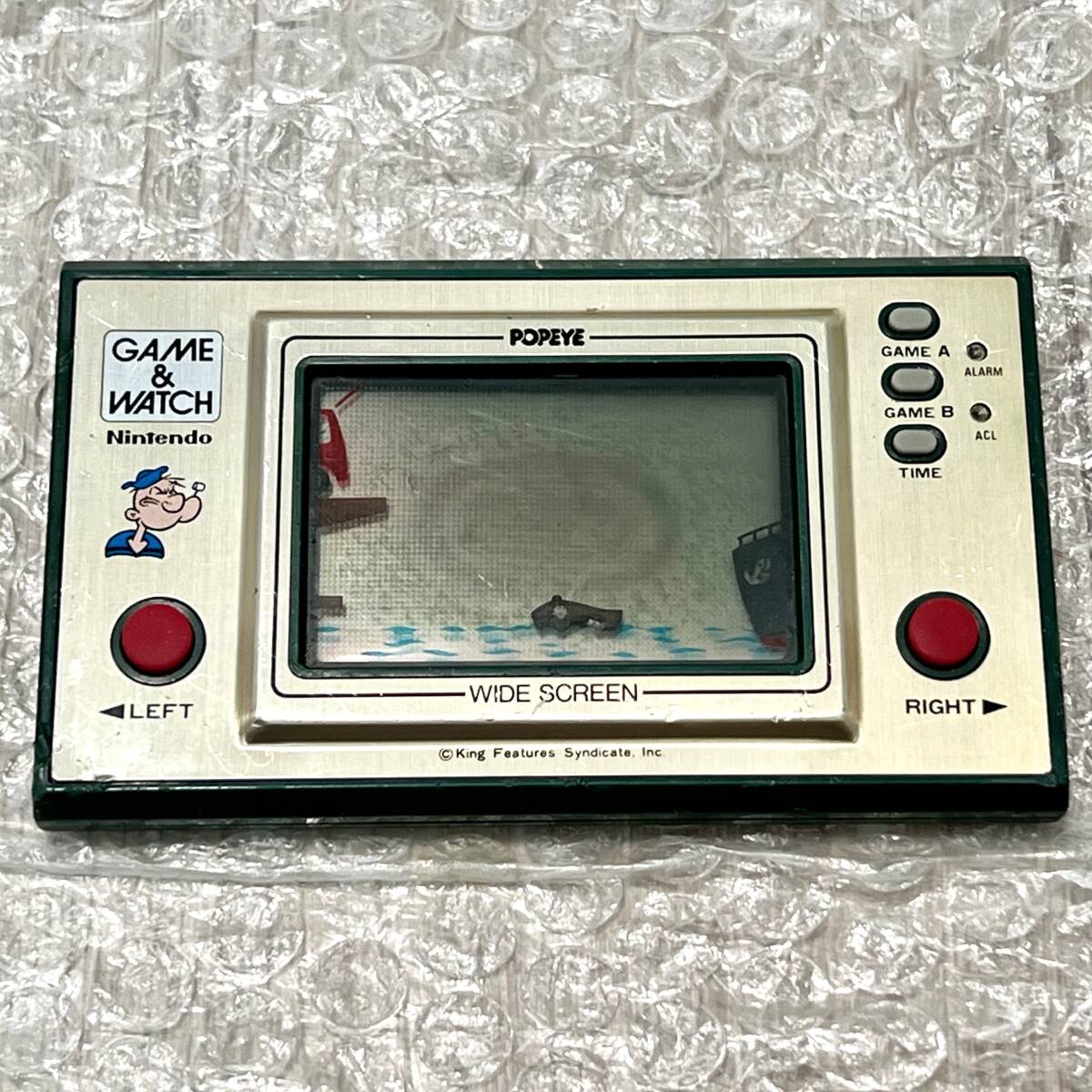 現状品〉LSI 任天堂 ワイドスクリーン ゲームウォッチ ファイア（FIRE