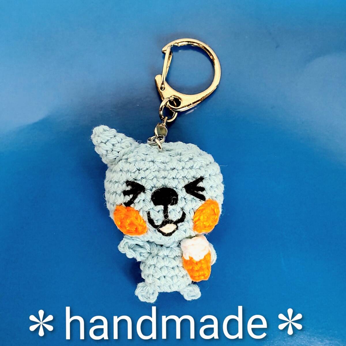 新品】希少☆天然ツキノワグマのキバ☆熊の牙 キーホルダー マタギの