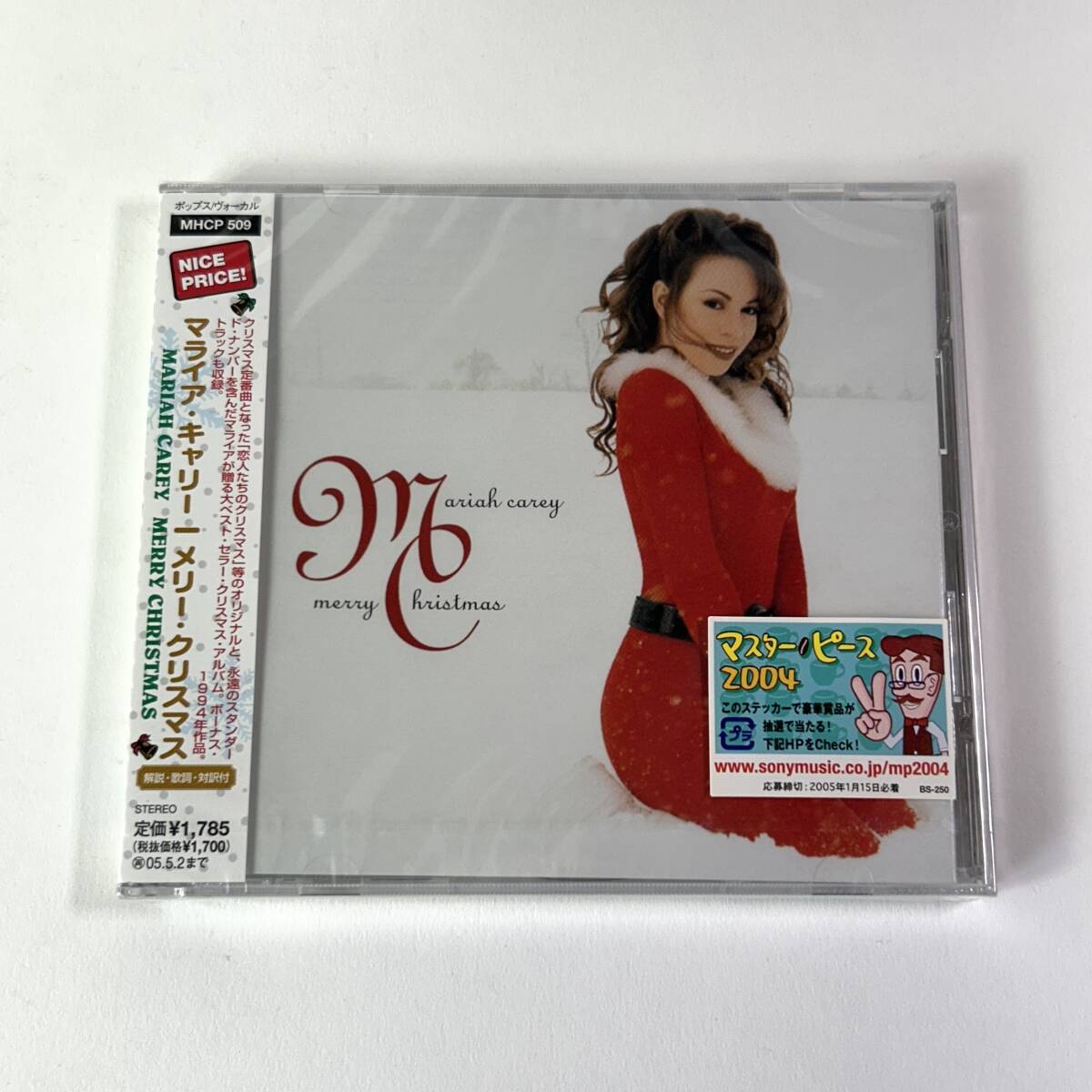 新品】未開封【MARIAH CAREY/MERRY CHRISTMAS/マライア・キャリー
