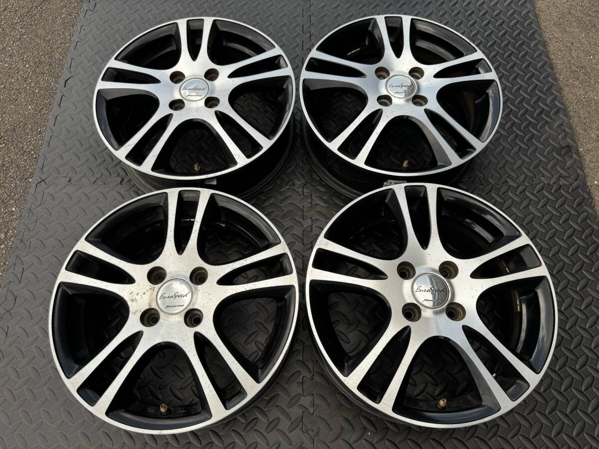 美品 MANARAY SPORT マナレイスポーツ EuroSpeed G10 17インチ 7J +40