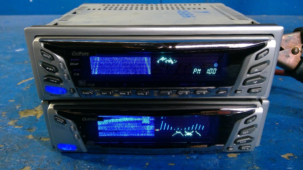 中古】HONDA Gathers ホンダ MX-424F & CS-404FBA 1D/1Dサイズ CD&MD