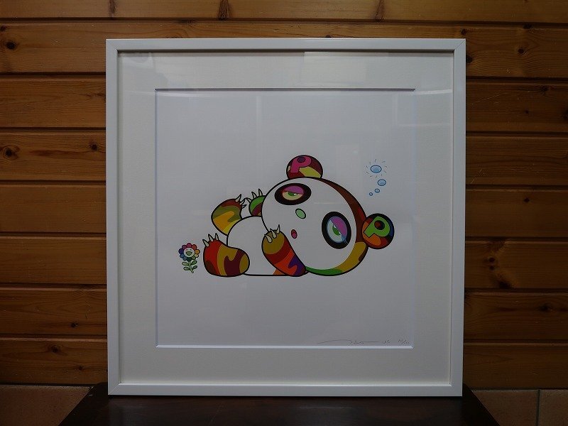 中古】▽ 人物画 油絵 「村上隆」 F6 肉筆 紙本 額装 ▽の落札情報詳細