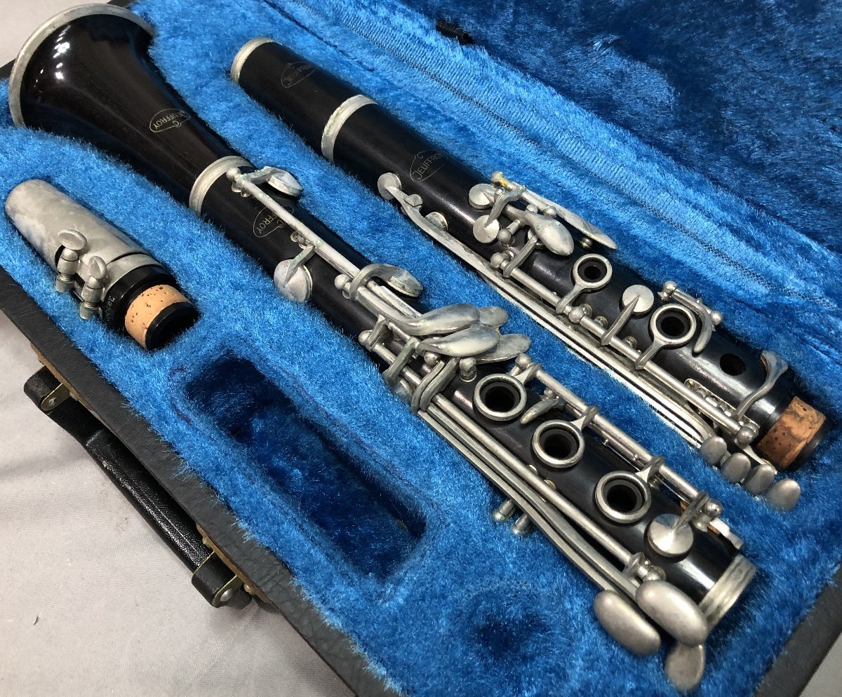 中古】1円 Marienar JEUFFROY トランペット クラリネット 管楽器 計2点