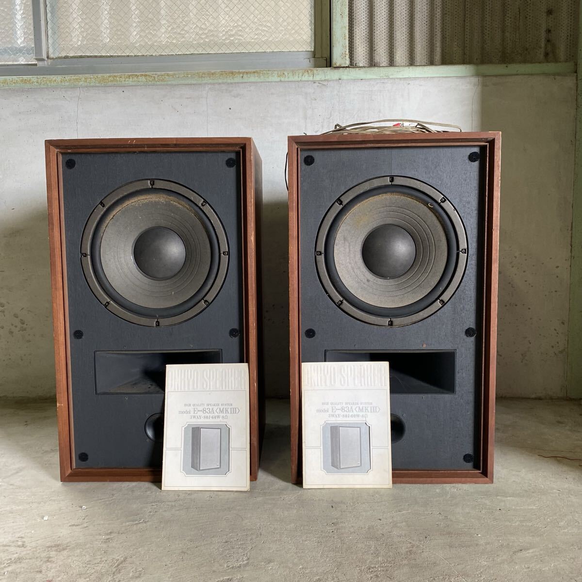 □最上級名機です D-77MRX ONKYO 30cmウーファー採用 極上美品