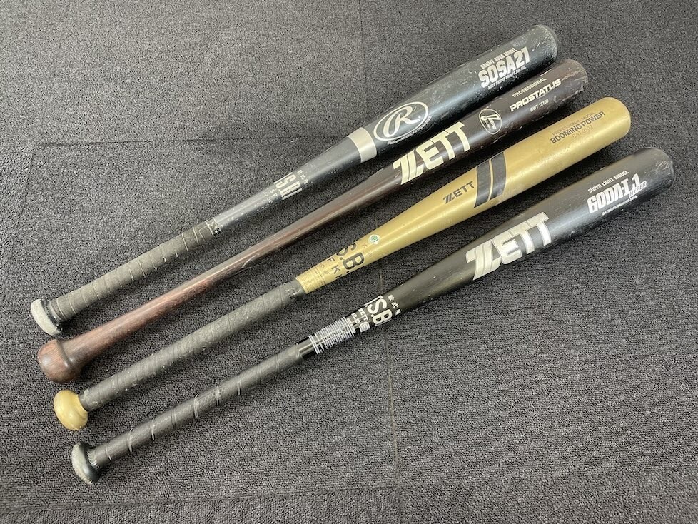 ZETT 野球バット 木製 軟式? 「BOOMING POWER BT-1400」 【85cm/800g