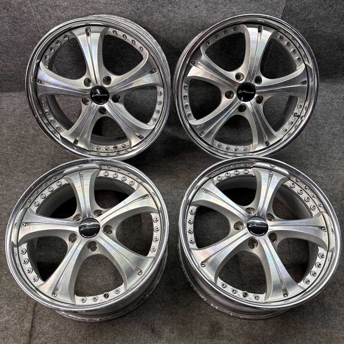 SSR ヴィエナ クラージェ 18インチ 5穴 PCD114.3 9J+31 2本 HIディスク