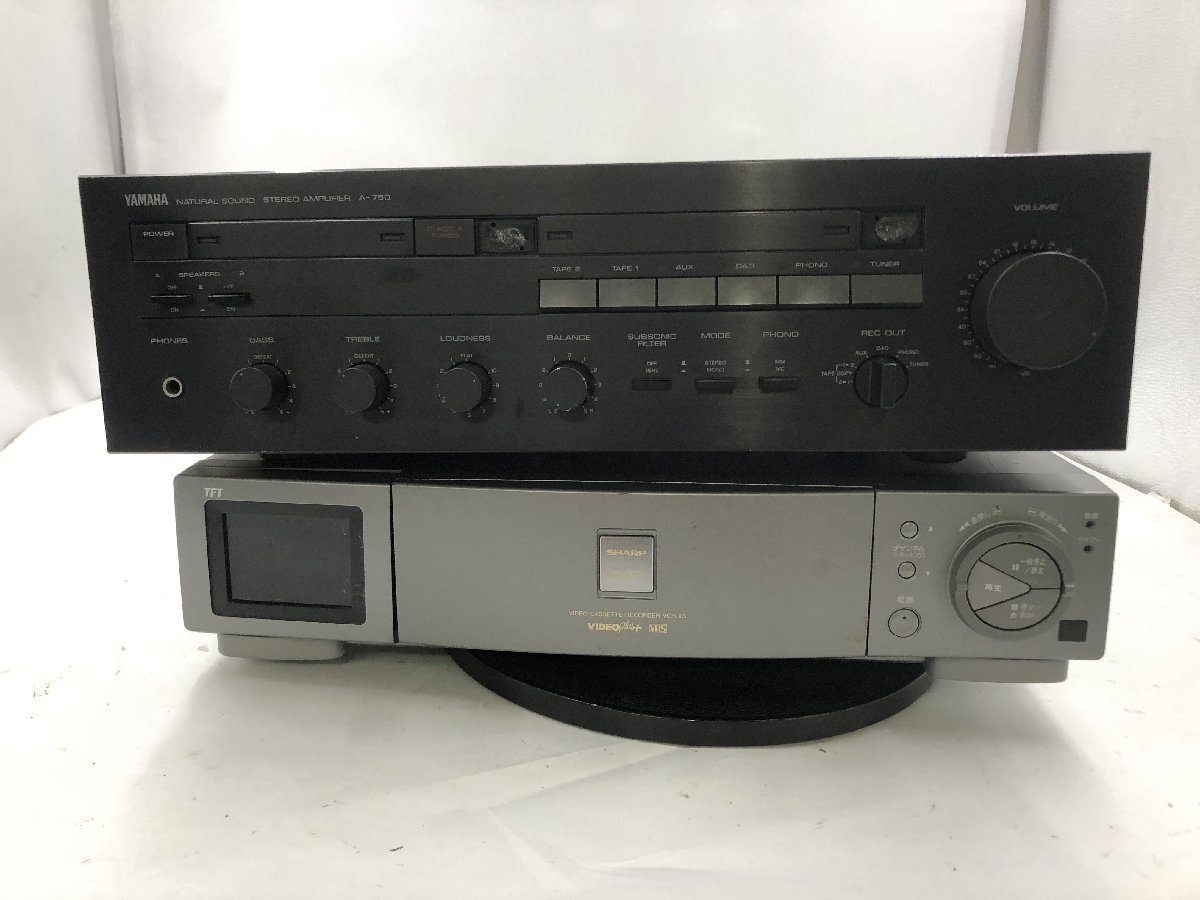 パワフルな音】◇SHARP シャープ製、TU-AM2、プリメインアンプですの
