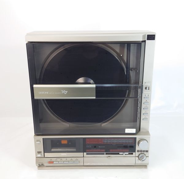 レトロ! TRIO ステレオ オーディオラックセット カセットデッキKX-500