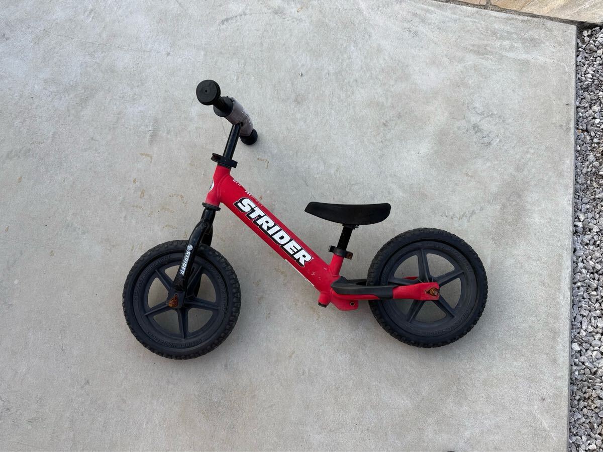 Snap-on（スナップオン） ファーストバイク レッド ストライダー 中古】スナップオン snap on ストライダー ファーストバイク 自転車