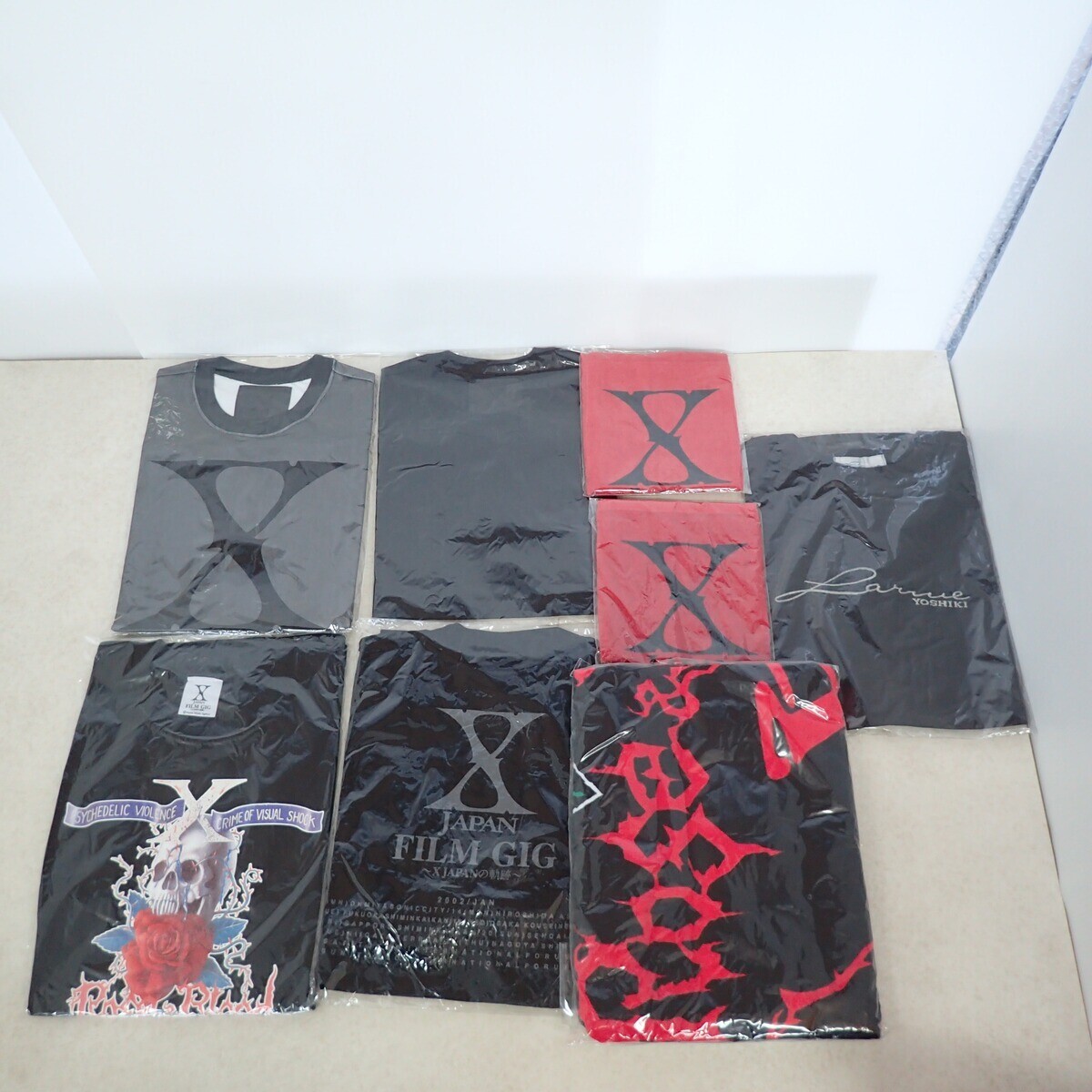 X JAPAN Tシャツ/ FILM GIG X JAPANの軌跡/Rose&Blood オンラインショップ