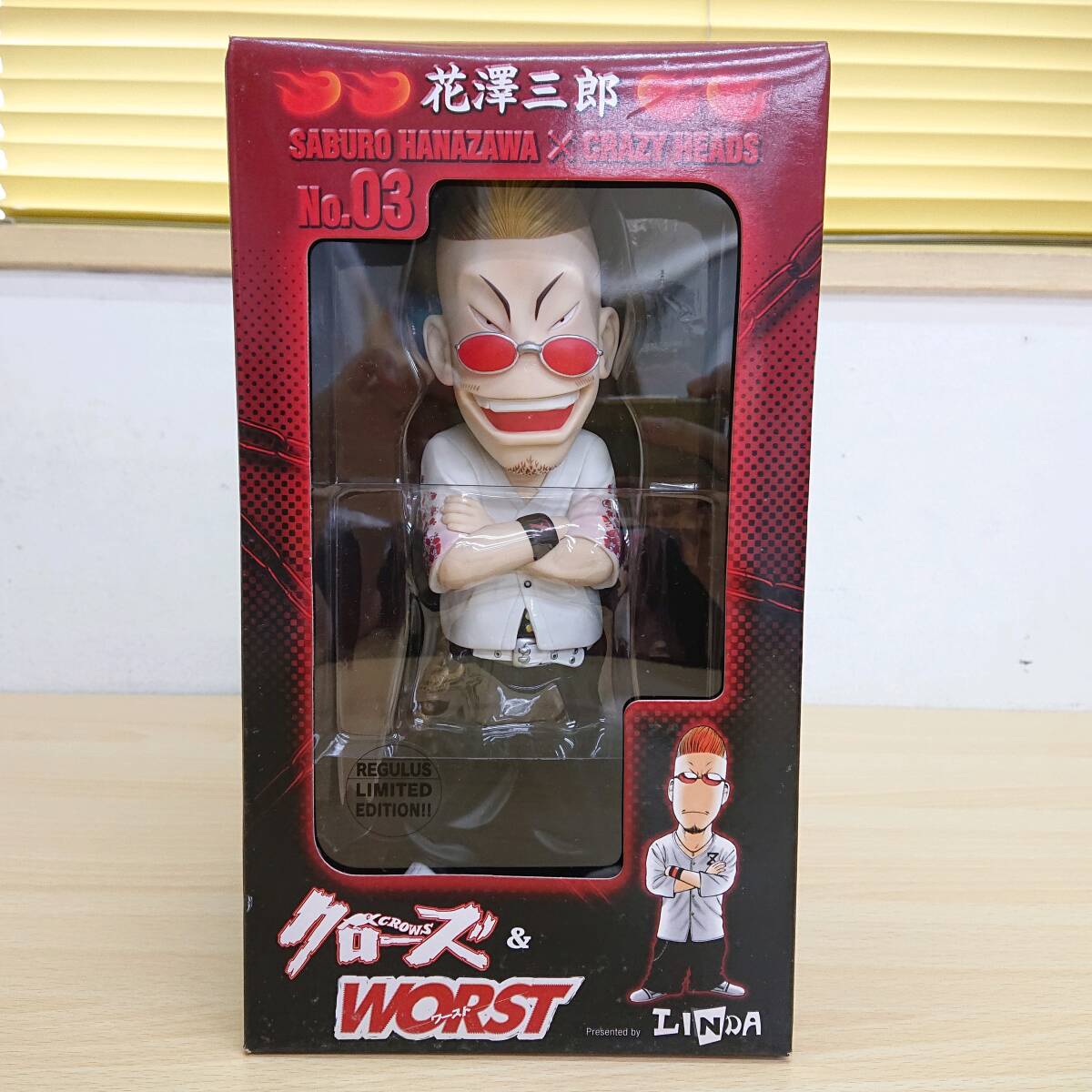 クローズ×WORST FBG 阪東ヒデト レグルス版 開封品 中古 武装戦線の