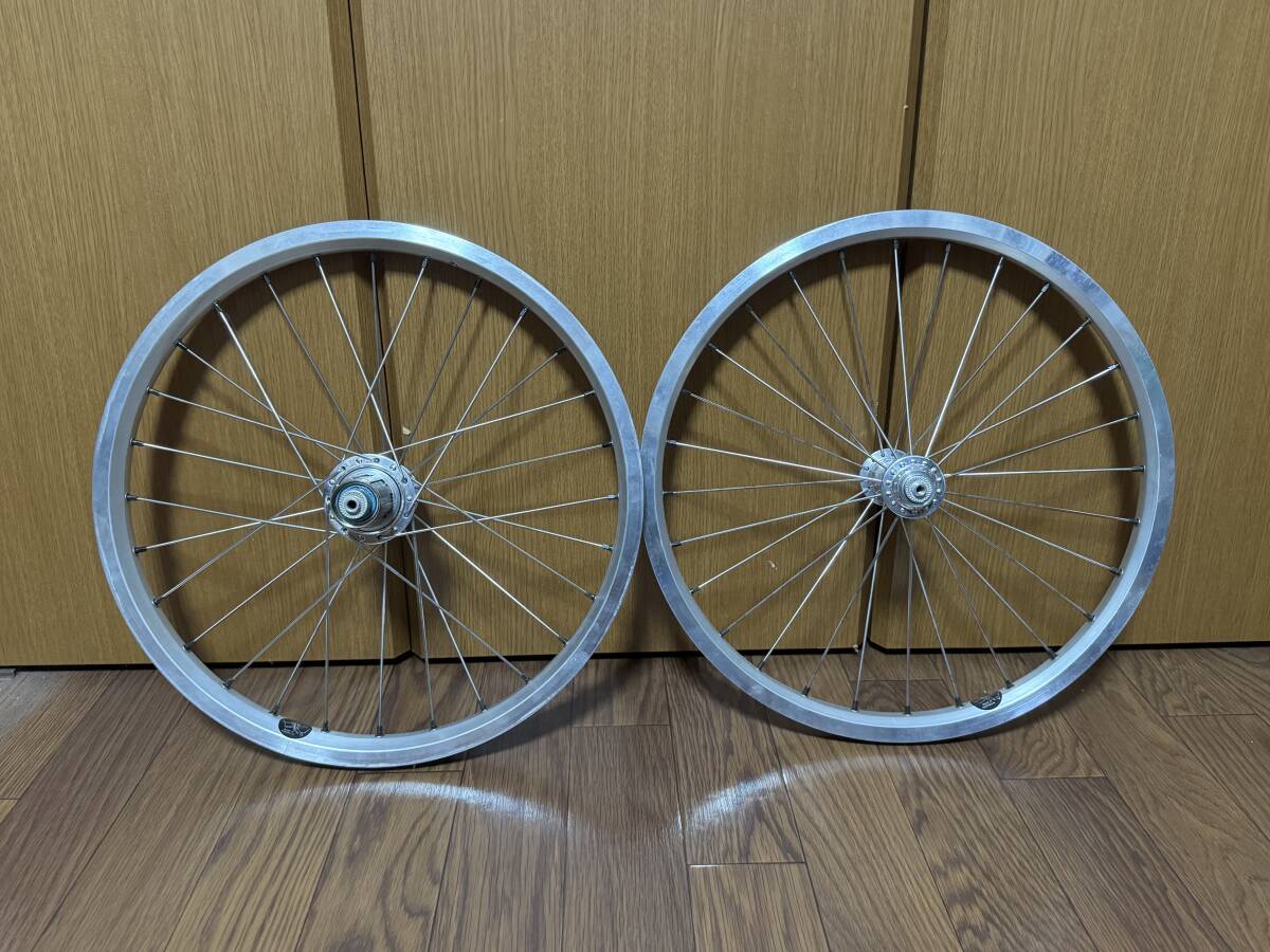 中古】モールトン HED 17インチ カーボンホイール 前後セットの落札