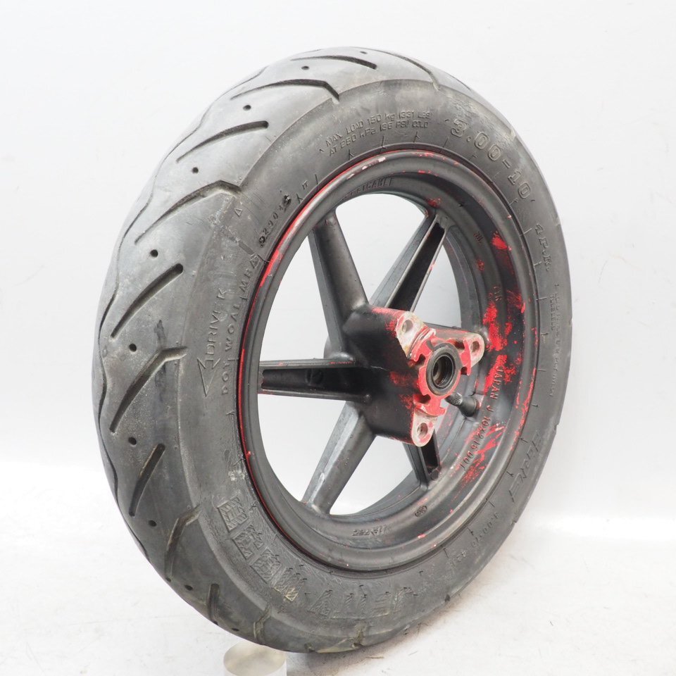 ライブディオzx af35 純正金前後ホイール ライブディオzx af35 純正金