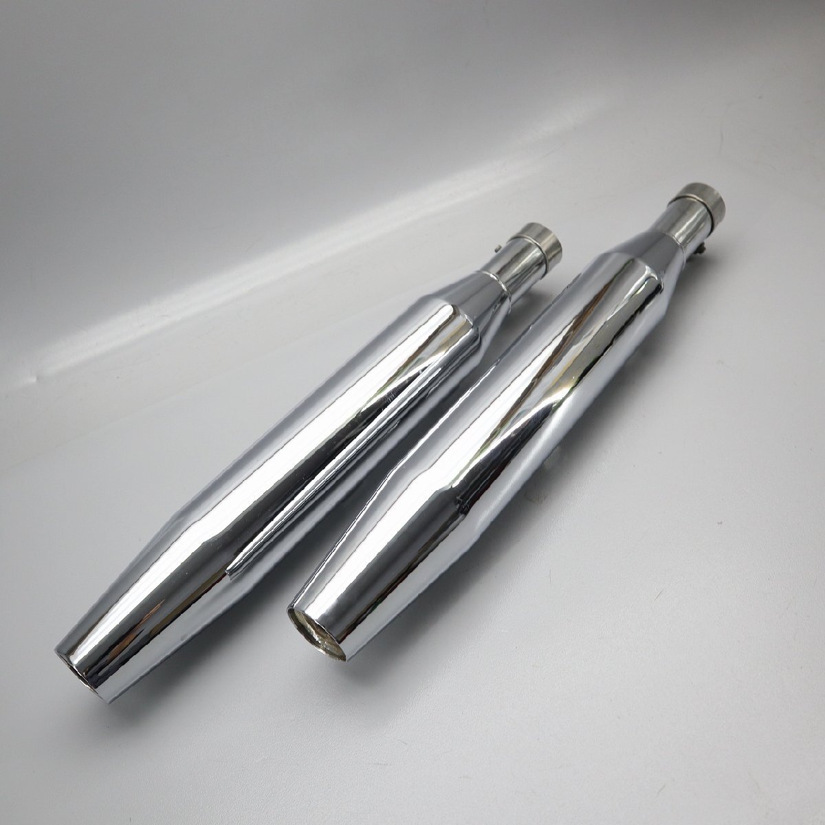 新品】φ40 ハーレー フィッシュテール エンドチップ マフラー
