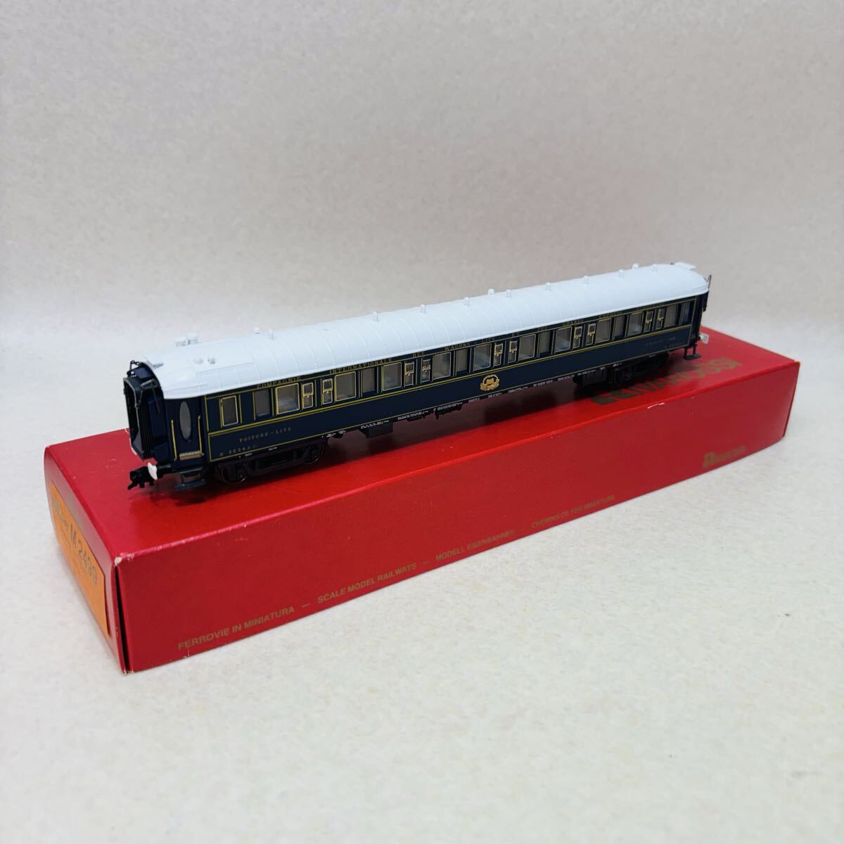 新品】貴重 廃版 Rivarossi HR4075 CIWL TRAIN BLEU Lx型 寝台車 3両