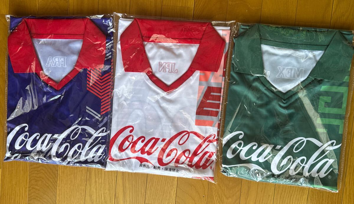コカ・コーラ スタッフユニフォーム・制服 Lサイズ・半袖 実使用