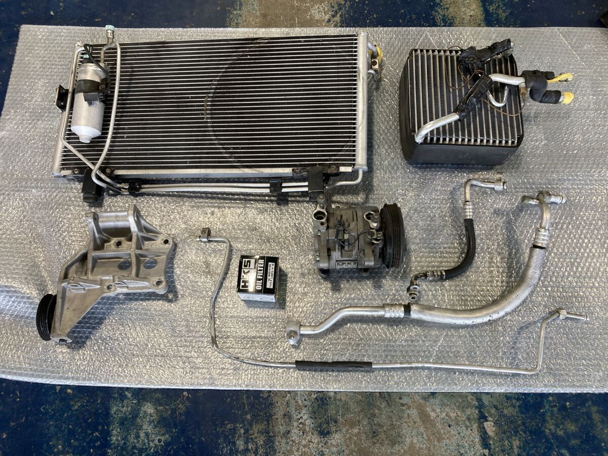 H7 ジムニー JA11 エアコン コンデンサー ファン付 r134aの落札情報