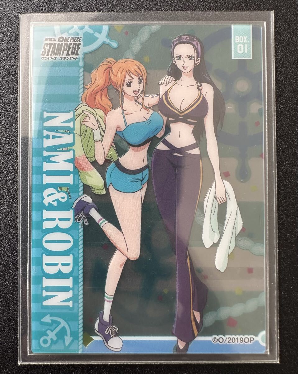 新品】ワンピース ナミ クリアカードコレクションガム スタンピード