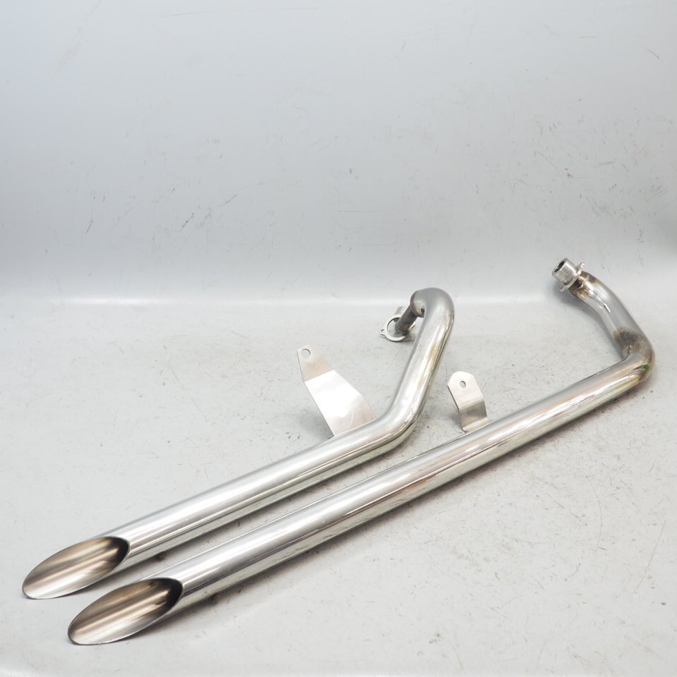 美品】V-TWIN MAGNA マグナ250 U-CP スラッシュカットマフラーの落札