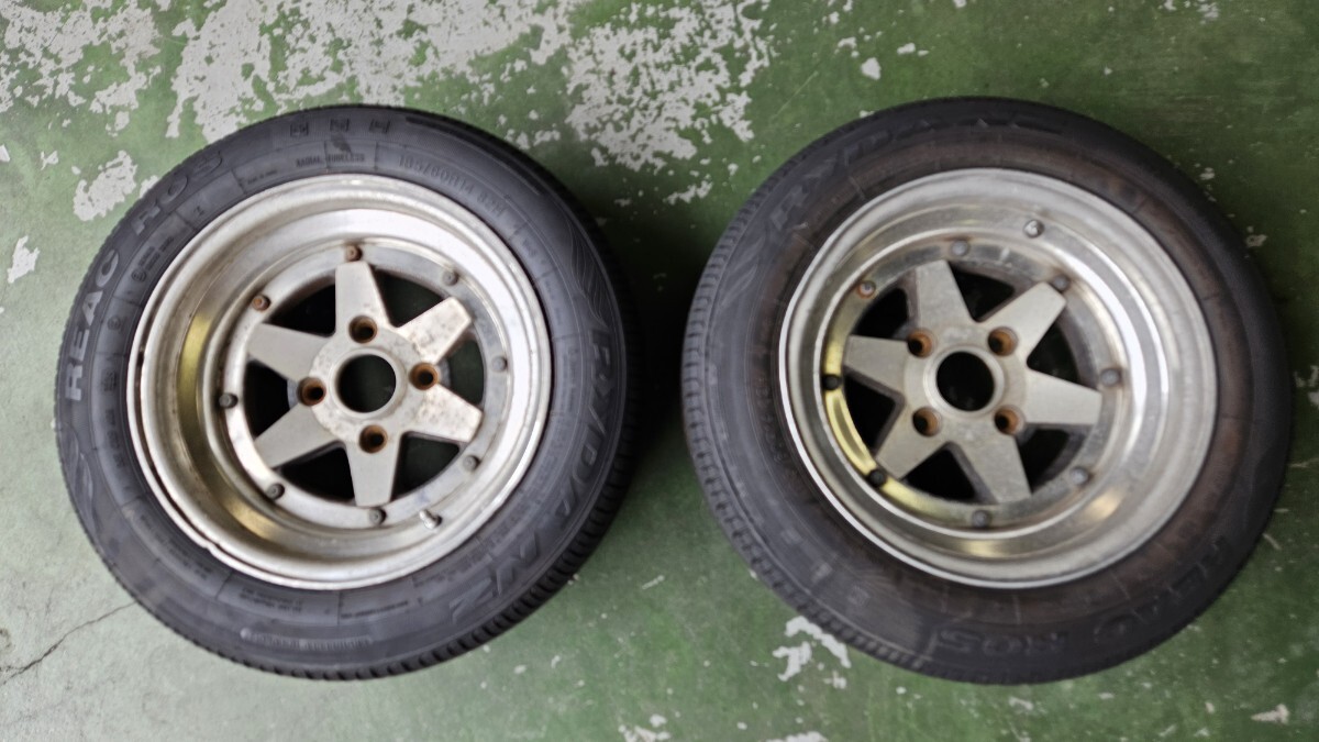 中古】SSR ロンシャン XR-4 14インチ 7.5J -7 PCD114.3 4H 165/60R14