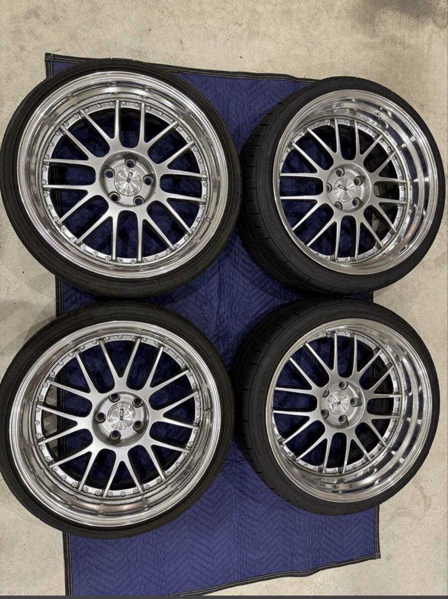 SSR SP3 プロフェッサー 20インチ チタンシルバー 4本 9J/10J 114.3 5H