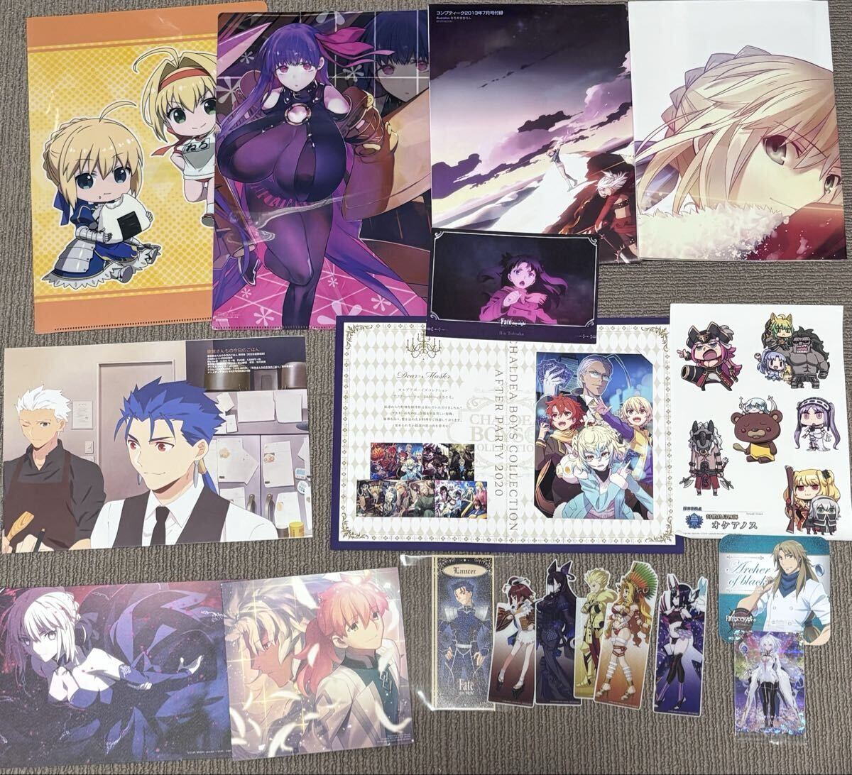 新品】Fate stay night UBW 中国カフェ A4クリアファイル メイド 遠坂