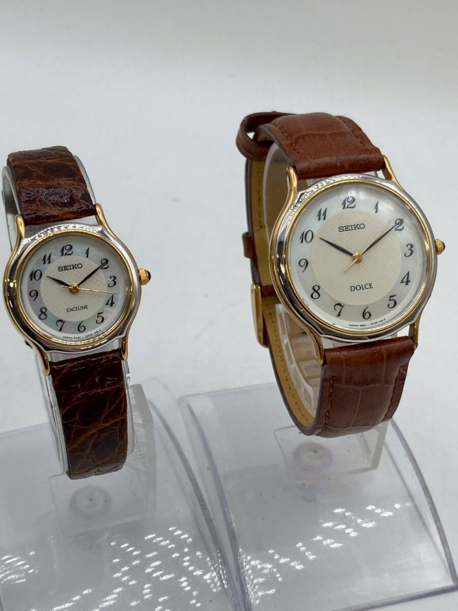 保管品】希少！SEIKO JR東日本効績章表彰記念/腕時計DOLCE&EXCELINE