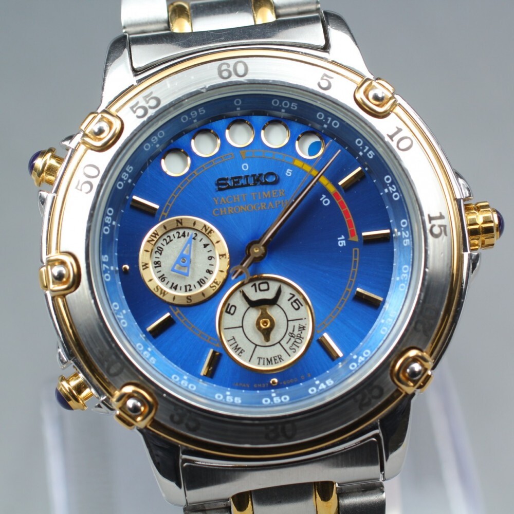 中古】SEIKO セイコー 8M37-6000 ヨットタイマー ヨットタイマー YACHT