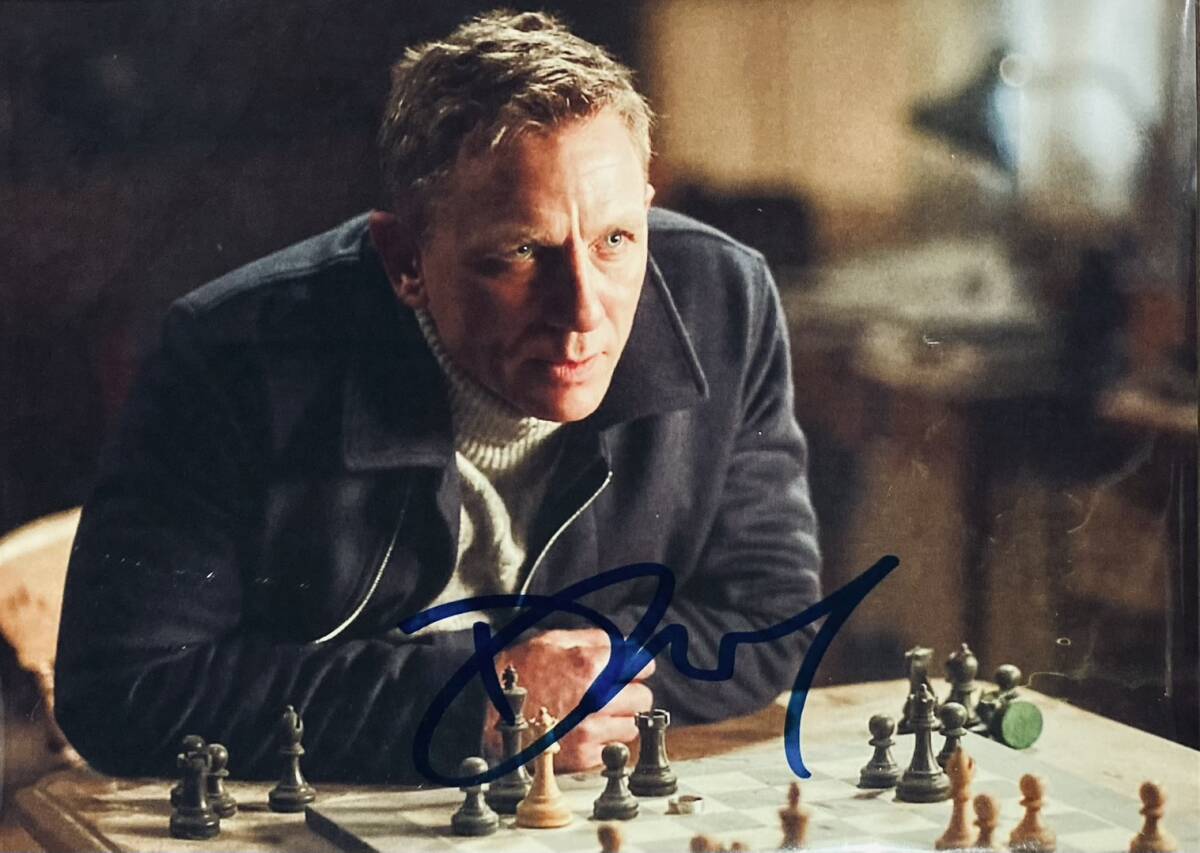 ダニエル・クレイグ☆直筆サイン入り写真☆007 シリーズ／ジェームズ