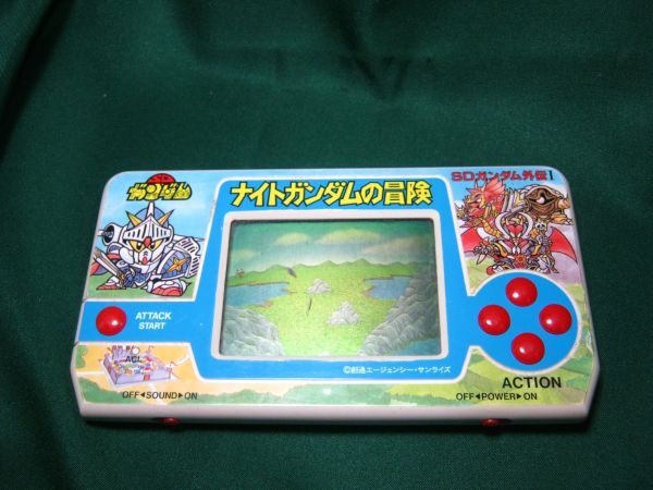 作動・機能OK！バンダイ SDガンダム LSIゲーム バトルνガンダム ミニ
