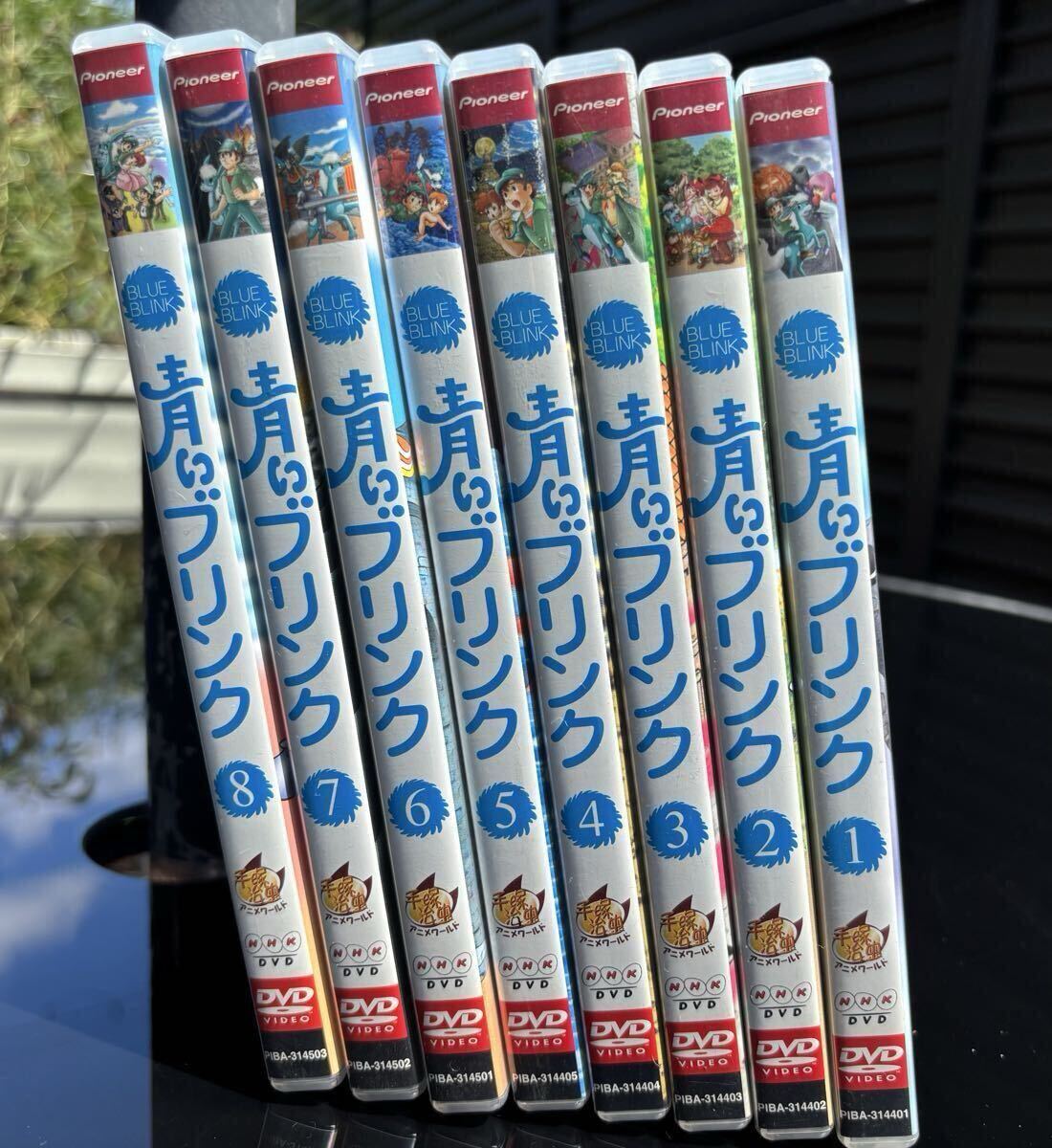 新品】☆NHK VOOK 青いブリンク 手塚治虫 VHSビデオ 1・2・3・8巻☆の