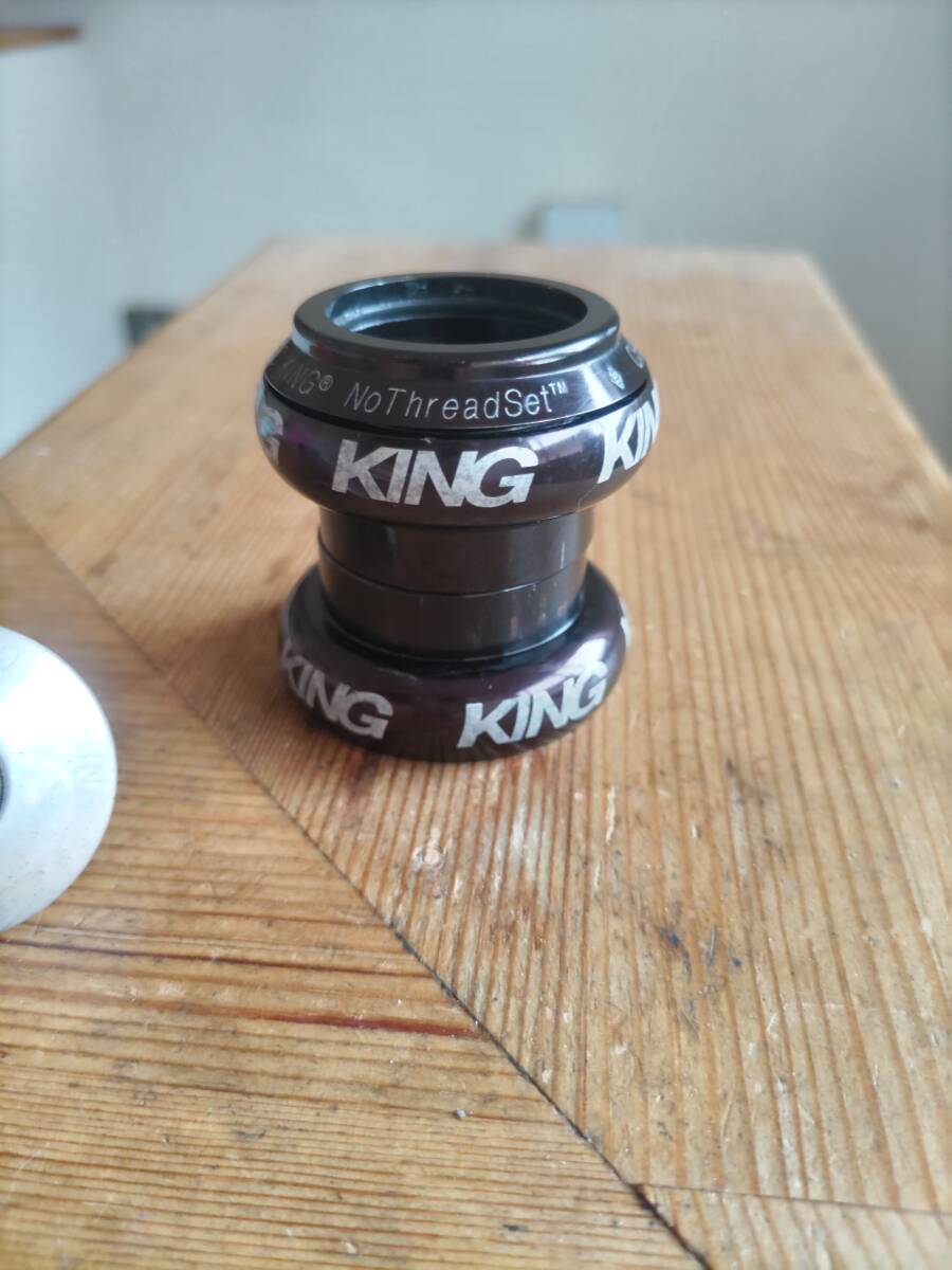 未使用】新品 CHRIS KING nothreadset 1-1/8 inch (Matte Bourbon