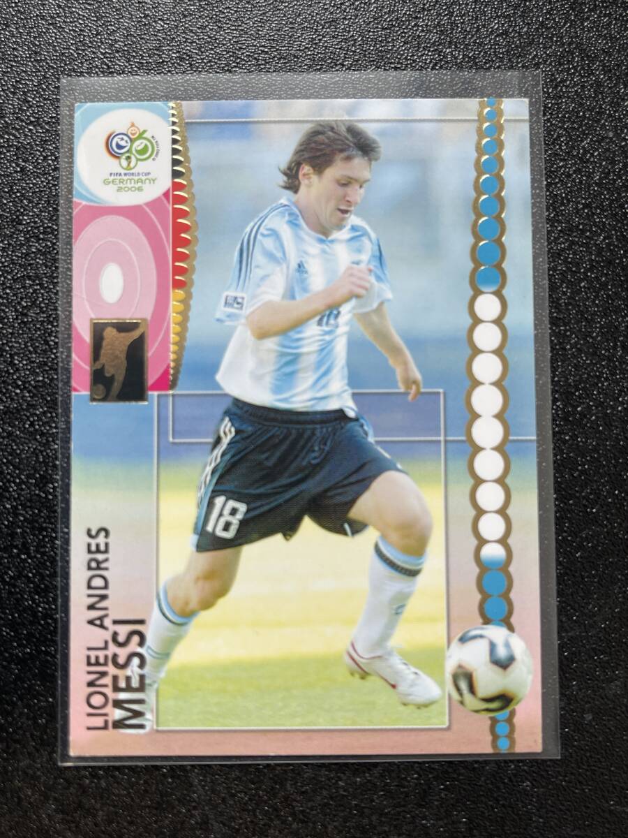 目立った傷や汚れなし】リオネル・メッシ ルーキーカード Lionel Messi