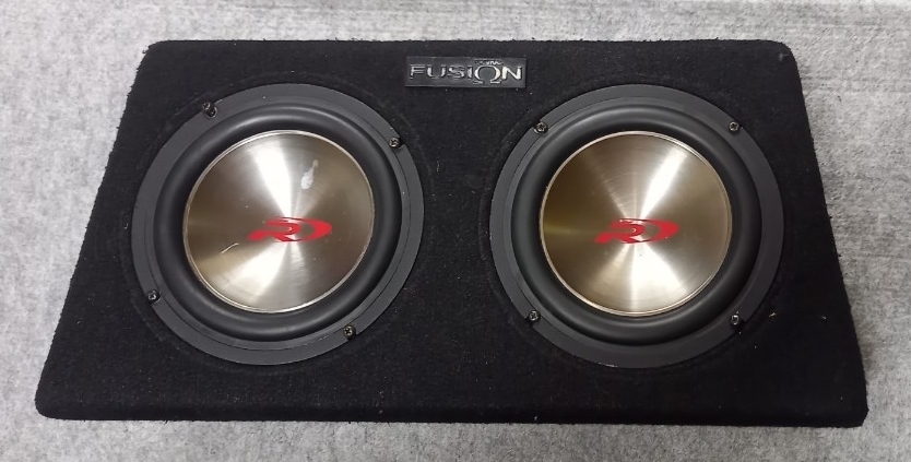 中古】FUSION ウーファーBOX 音連動 ブルーLED FSNWX5L 美品の落札情報