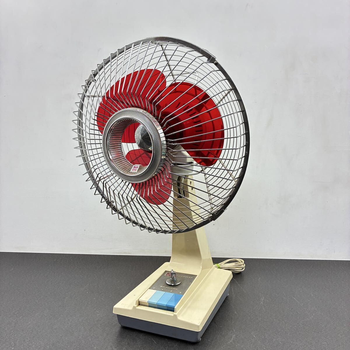ジャンク品】ナショナル換気扇 FY-25P1 25cm 92年製 青羽根 昭和レトロ