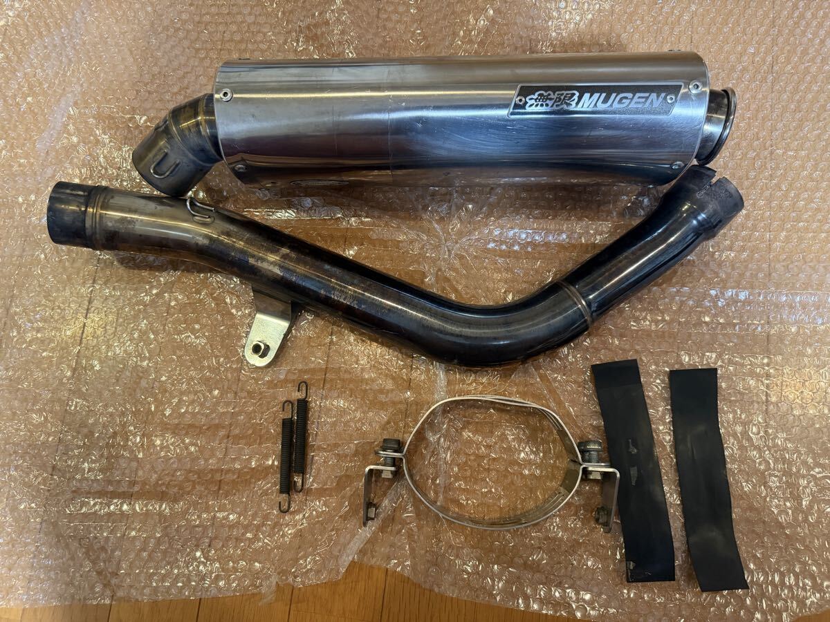 ◆希少絶版◇ CBR400R CB400F CB400X 無限 マフラー ◇程度上◇CBR400R CB400F 400X NC47用無限 スリップオン マフラー 13