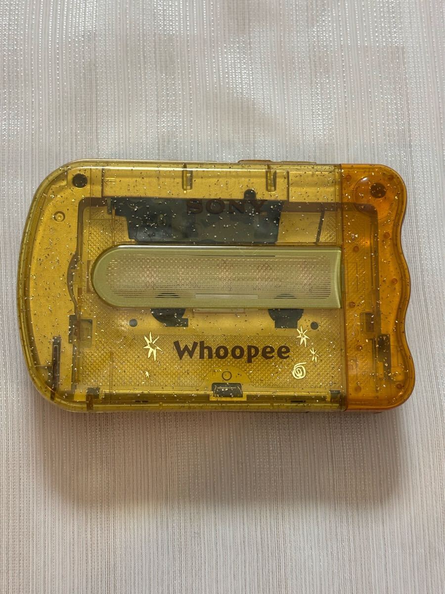SONY☆ソニー・Whoopee「カセットウォークマン＆ポータブルスピーカー