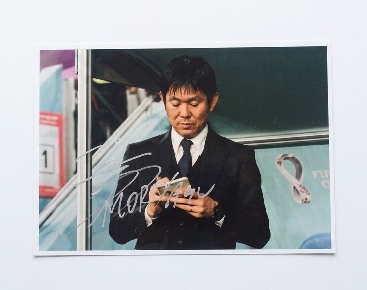 レア品】平尾誠二 ミスターラグビー 元日本代表監督 直筆サイン色紙