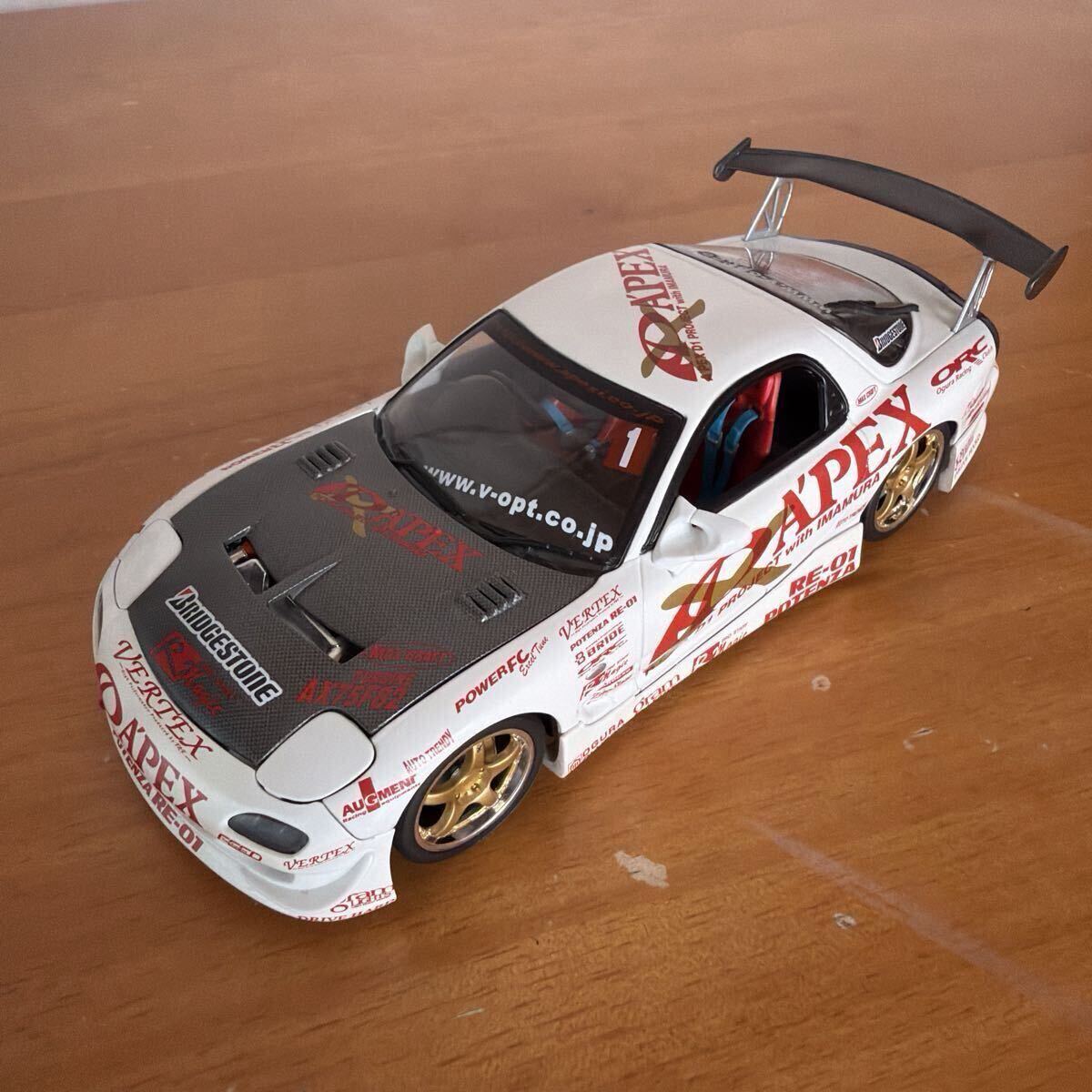 ホットワークス 1/24 APEX RX-7 FD3S D1グランプリ ドリ車の落札情報