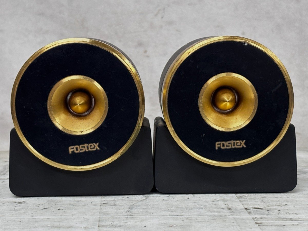 C】FOSTEX T500A ツィーター ペア フォステクス 3166593 T500A FOSTEX