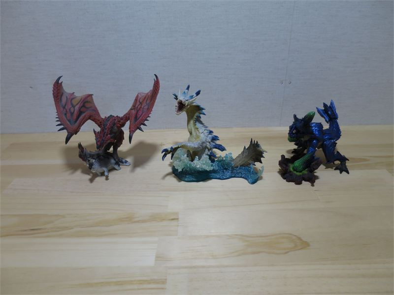 モンスターハンター3 tri～ 海竜ラギアクルス 化石フィギュアの落札