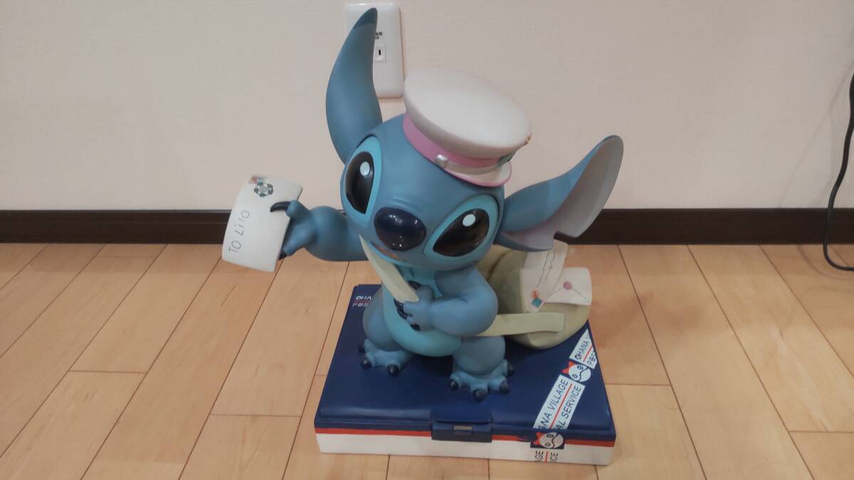 中古】ディズニーストア スティッチ ビッグフィギュア サーフィン