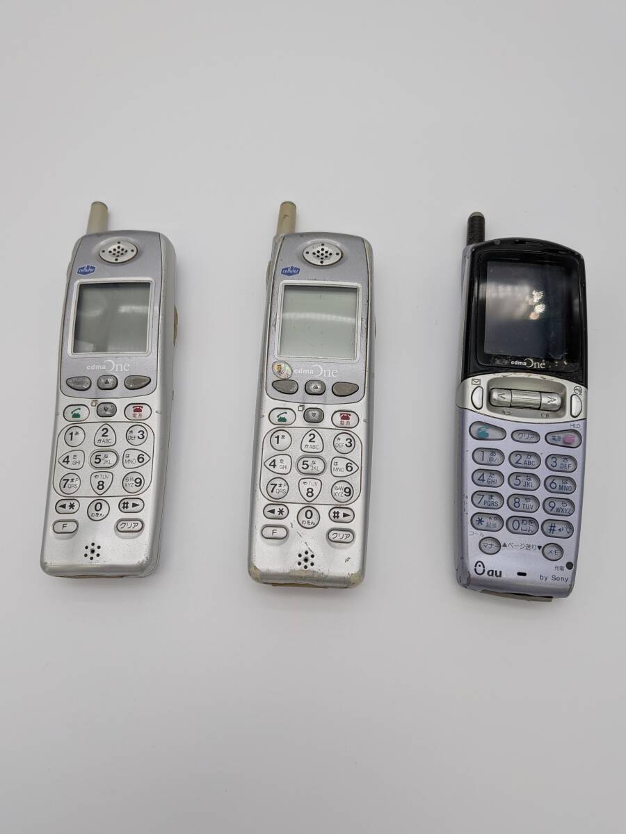 中古】◇ 廃盤 レトロ 携帯電話 モック IDO 東芝 CDMAONE C301T