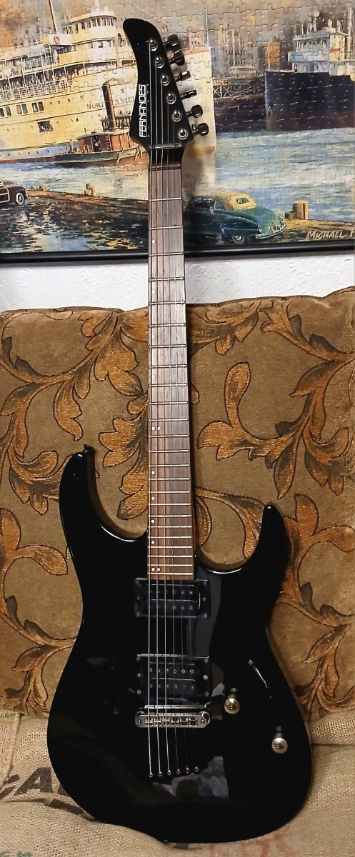 ☆ 難あり Fernandes JB ジャズベースType ピンク リバースヘッド