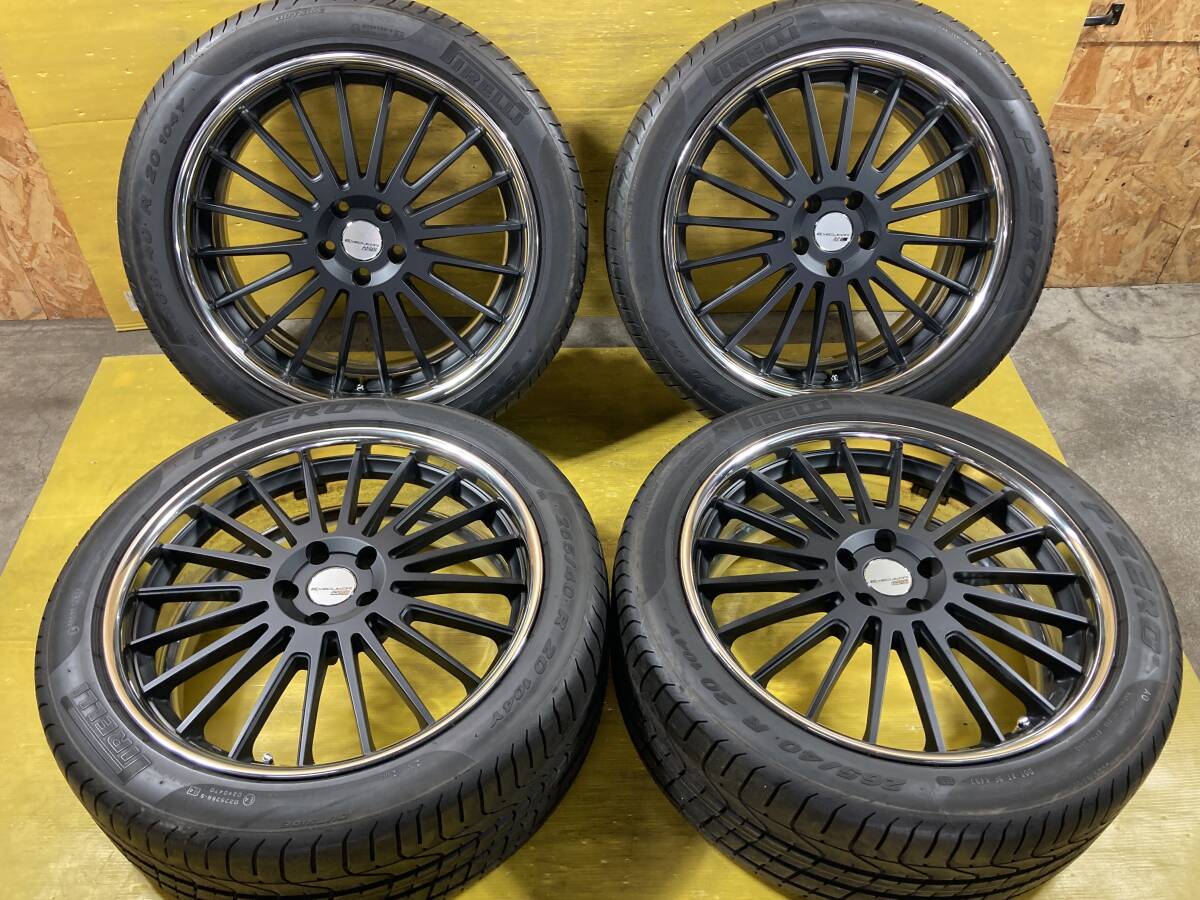 中古】☆激安☆SSR エグゼキューター CV02 20インチホイール 9.5J+23