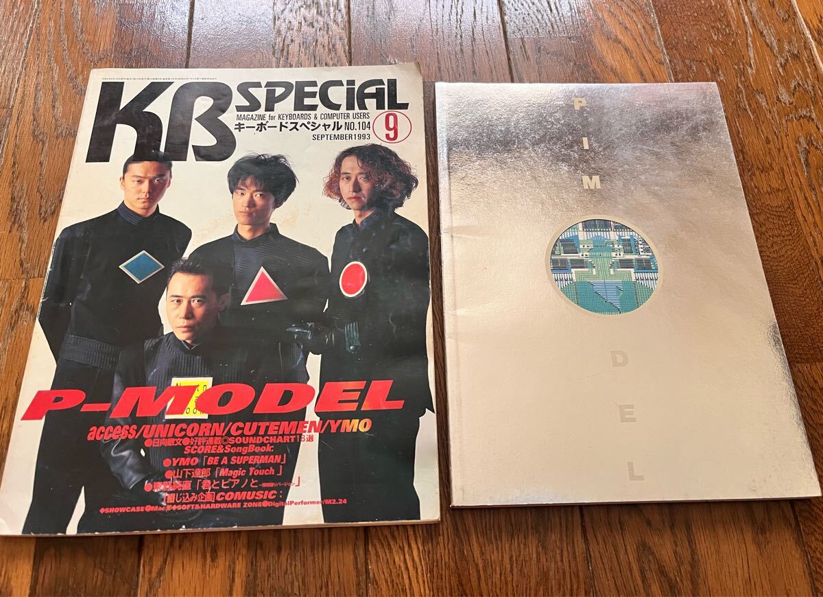 平沢進 解凍ツアー 写真集 パンフ 1992年 P-MODEL パンフレット 解凍の