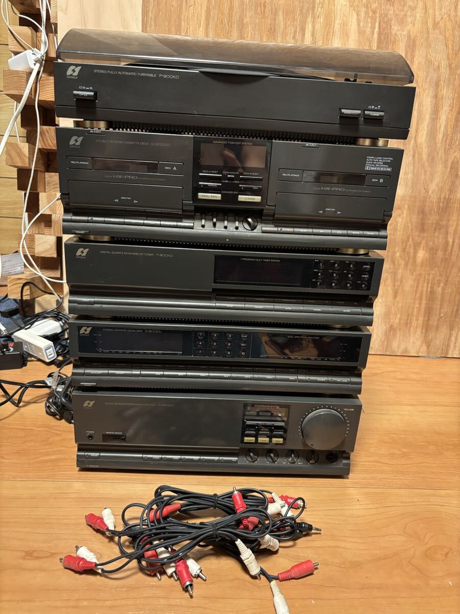☆SANSUI☆サンスイ システムコンポ T-α7 / A-α7 / CD-α7 / D-α7 / S