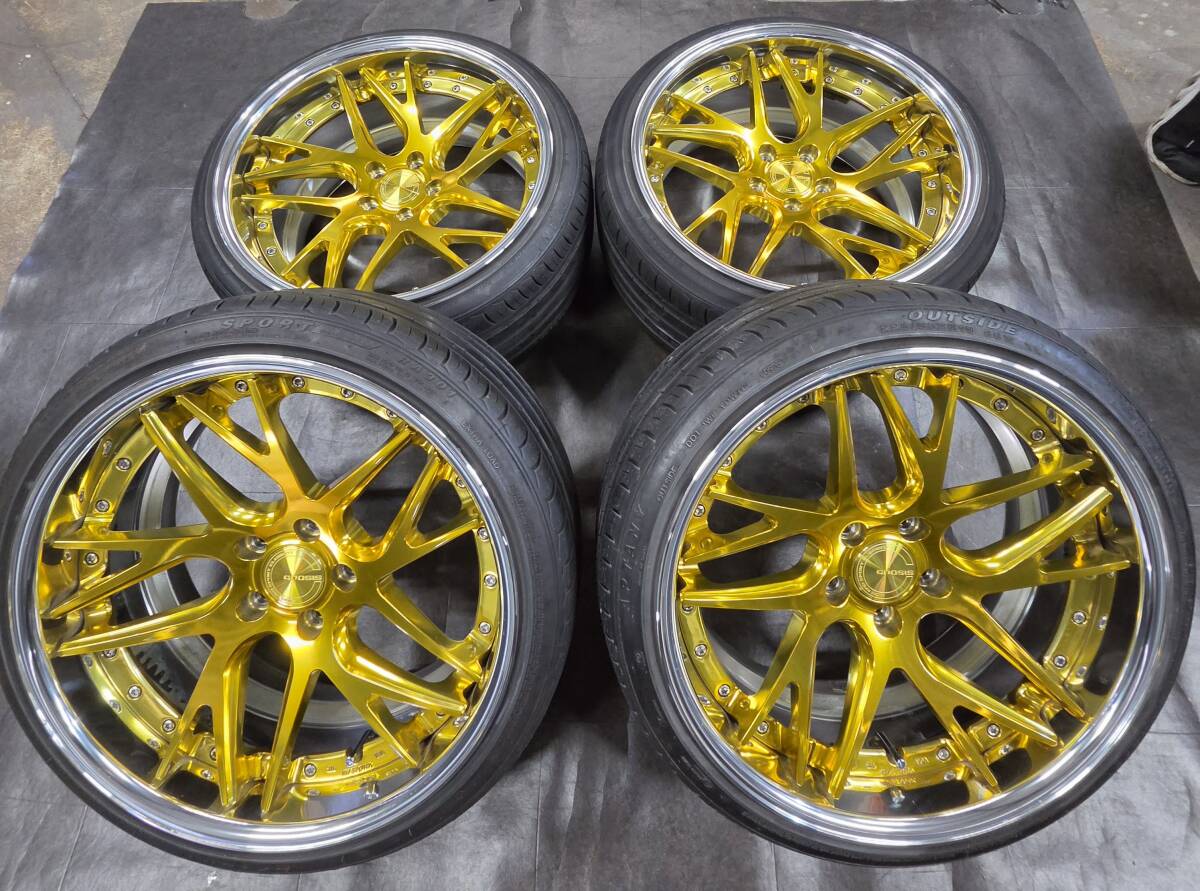 1円スタート レクサス RX 純正 ホイール 20インチ 8J＋30 245/40R20